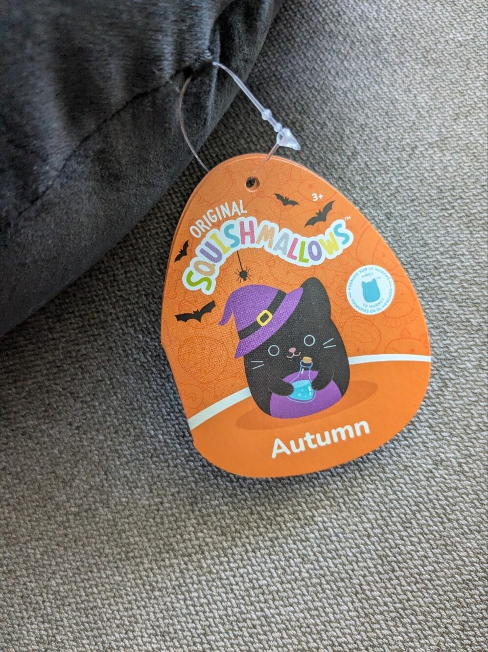 NWT Squishmallow Autumn Witch Cat W Potion 12" - Picture 2 of 4